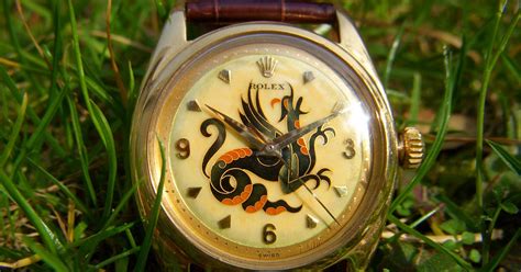 1954 Dragon Cloisonné Dial from John Goldberger